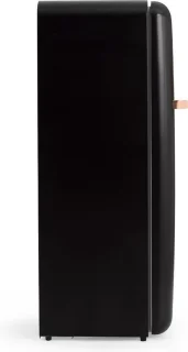CREATE Retro Fridge Koelkast met Vriezer 281L Zwart Rose Gold