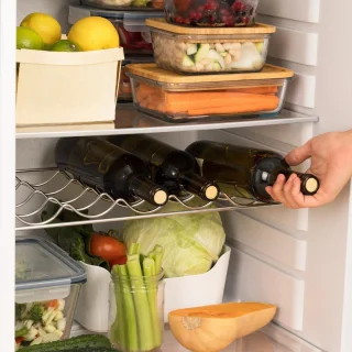CREATE RETRO FRIDGE Koelkast met vriezer 281L Zwart
