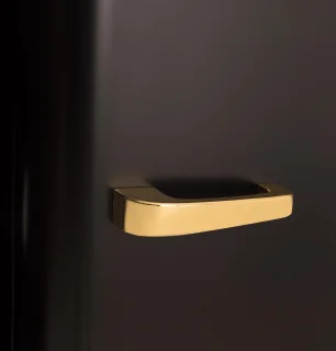 CREATE RETRO FRIDGE Koelkast met vriezer 281L Zwart