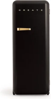 CREATE RETRO FRIDGE Koelkast met vriezer 281L Zwart
