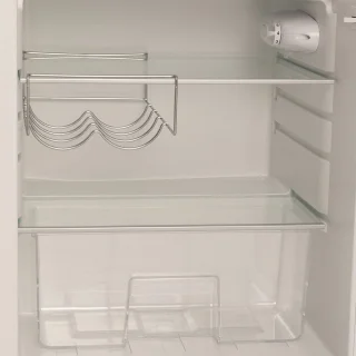 CREATE RETRO FRIDGE koelvriescombinatie 107L zwart