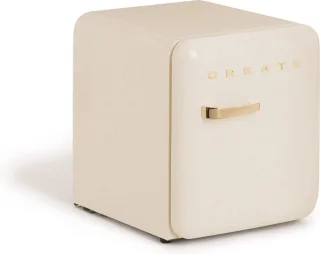 CREATE Retro Fridge Tafelmodel koelkast 48L Gebroken wit