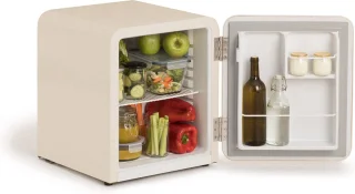 CREATE Retro Fridge Tafelmodel koelkast 48L Gebroken wit