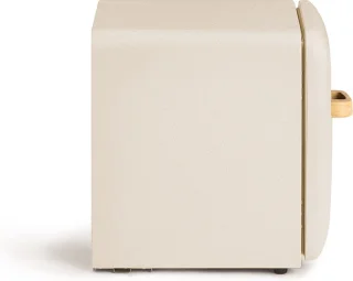 CREATE RETRO FRIDGE tafelmodel koelkast 48L gebroken wit