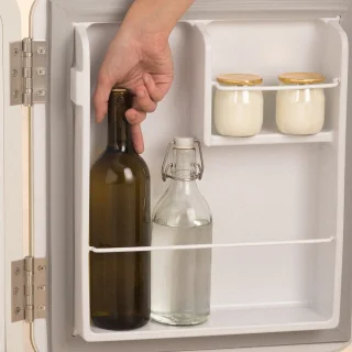 CREATE RETRO FRIDGE Tafelmodel koelkast 48L Rosegold