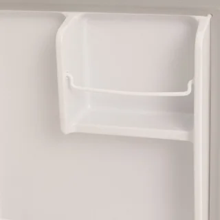 CREATE RETRO FRIDGE Tafelmodel koelkast 48L Zwart Gebroken Wit