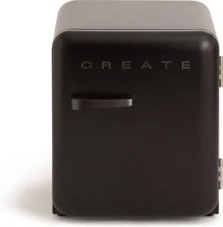 CREATE RETRO FRIDGE Tafelmodel Koelkast 48L Zwart