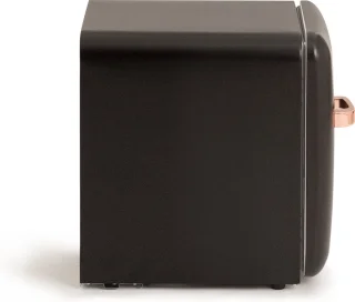 CREATE RETRO FRIDGE tafelmodel koelkast 48L zwart rosegold