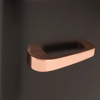 CREATE RETRO FRIDGE tafelmodel koelkast 48L zwart rosegold