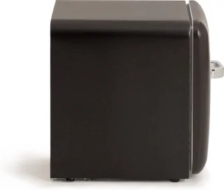 CREATE RETRO FRIDGE Tafelmodel Koelkast 48L Zwart Silver