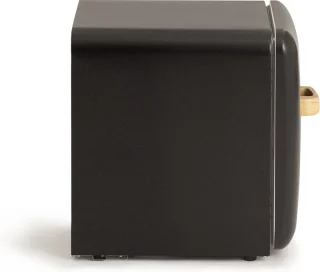 CREATE RETRO FRIDGE Tafelmodel Koelkast 48L Zwart Wood