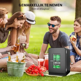 CRLYN Minibar Mini Koelkast Zwart