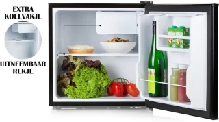 CRLYN Minibar Mini Koelkast Zwart