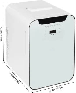 D&A Mini koelkast 20L Wit
