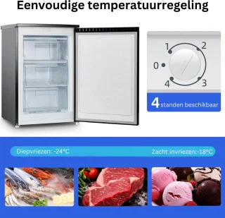 DailySupplies Koelkast Tafelmodel Zwart