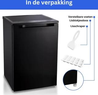 DailySupplies Koelkast Tafelmodel Zwart