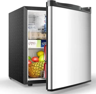 Delightness Mini Koelkast Minibar Zilver