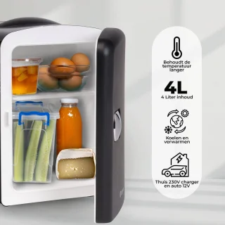 Denver MFR401 Mini Koelkast 4L Zwart