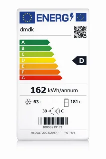 Wat vinden we goed aan de dmdk DKC3 vrijstaande koelvriescombinatie
