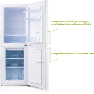 DOMO DO91304C Koelvriescombinatie 138L Wit
