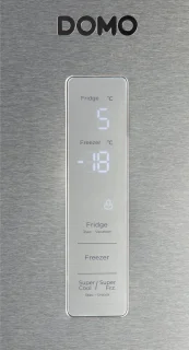 DOMO DO91334C Koelvriescombinatie 338L Inox
