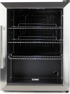 DOMO DO91609BK Barkoelkast 60L Glazen Deur