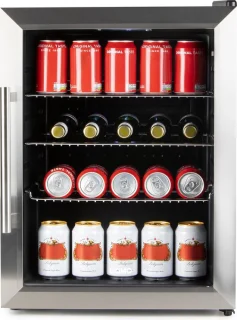 DOMO DO91609BK Barkoelkast 60L Glazen Deur