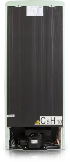 DOMO DO91701R Retro Koelkast 218L Muntgroen