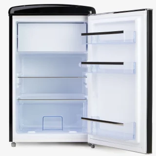 DOMO DO91702R Retro Koelkast 108L Zwart