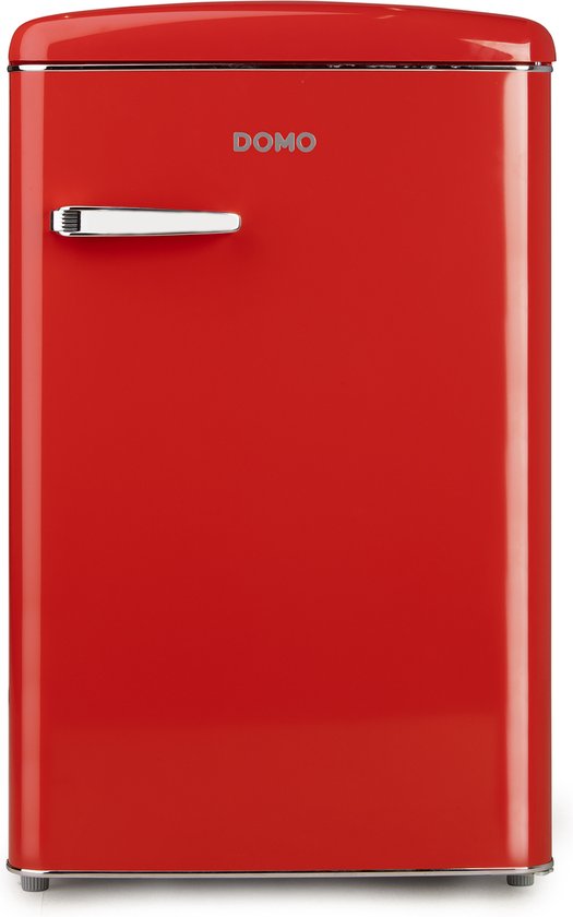 DOMO DO91703R Retro Koelkast 120L Rood