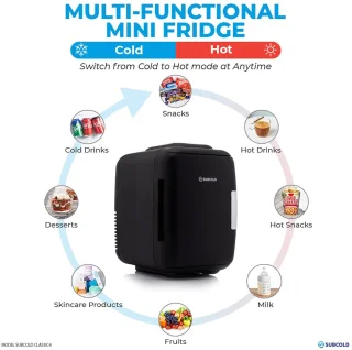 Draagbare mini koelkast 4 liter voor huidverzorging - ShopVlot