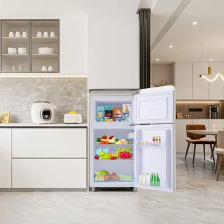 Dubbeldeurs koelkast 72 L (46 x 45 x 91 cm)