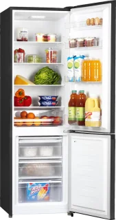 EDY EDHC8086 Koelvriescombinatie Zwart 269L 180cm
