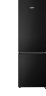 EDY EDHC8086 Koelvriescombinatie Zwart 269L 180cm