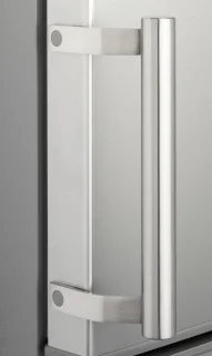 EDY EDHC8088 Koel-vriescombinatie Inox 269L 180cm