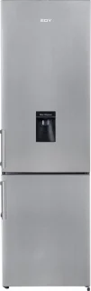 EDY EDHC8088 Koel-vriescombinatie Inox 269L 180cm