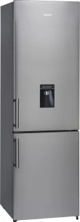 EDY EDHC8088 Koel-vriescombinatie Inox 269L 180cm