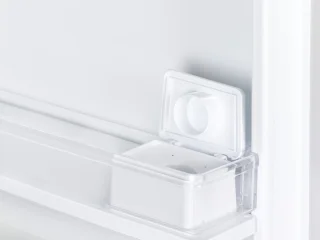 EDY EDHC8088 Koel-vriescombinatie Inox 269L 180cm