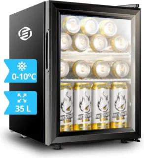 Equivera Mini Fridge Kleine Koelkast