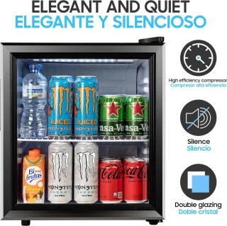 Equivera Mini Fridge Kleine Koelkast
