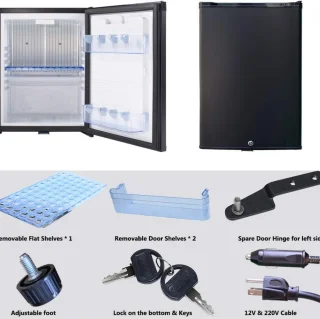 Equivera Mini Fridge Kleine Koelkast
