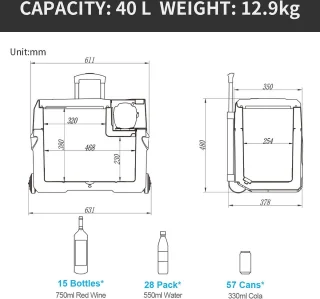 Equivera Mini Koelkast