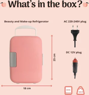 Equivera Skincare Mini Fridge