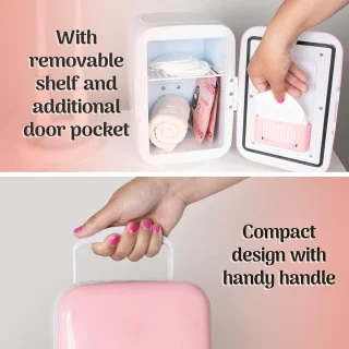 Equivera Skincare Mini Fridge