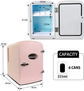 Equivera Skincare Mini Fridge