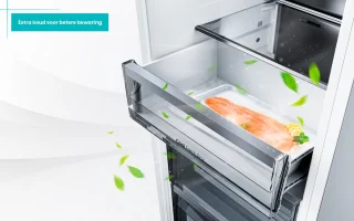 ETNA KCD9178CNF Koel-vriescombinatie 252 L
