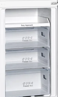 ETNA KCV282NWIT Koel vriescombinatie 182 cm RVS