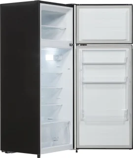 ETNA KDV156ZWA koel-vriescombinatie zwart 143 cm