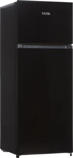 ETNA KDV156ZWA koel-vriescombinatie zwart 143 cm
