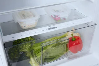 ETNA KVS5122 Inbouw Sleepdeur Koelkast met Vriesvak 122cm